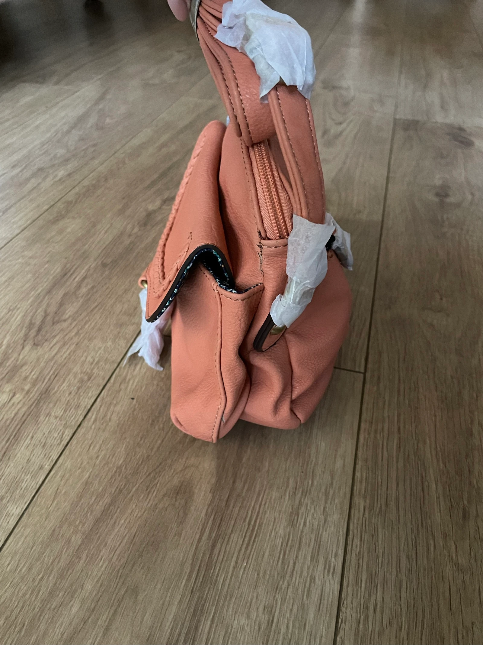 Bolsa de ombro salmão – photo 7